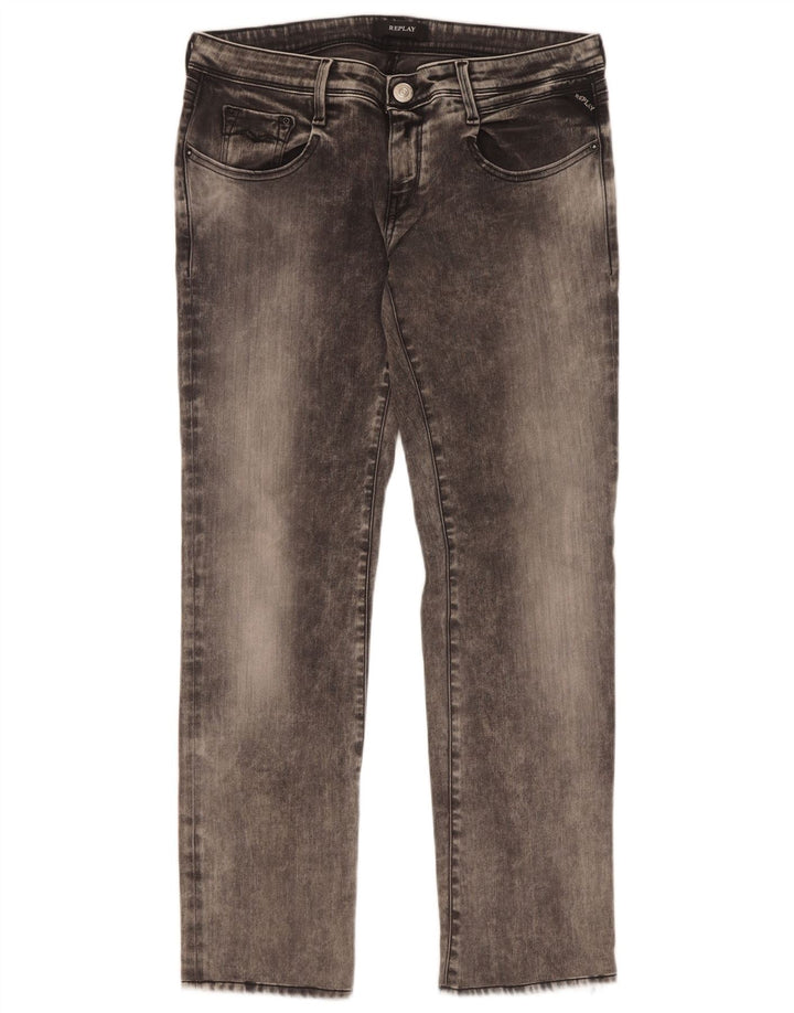 Replay Jeans Jodey Slim da donna W29 L29 cotone grigio