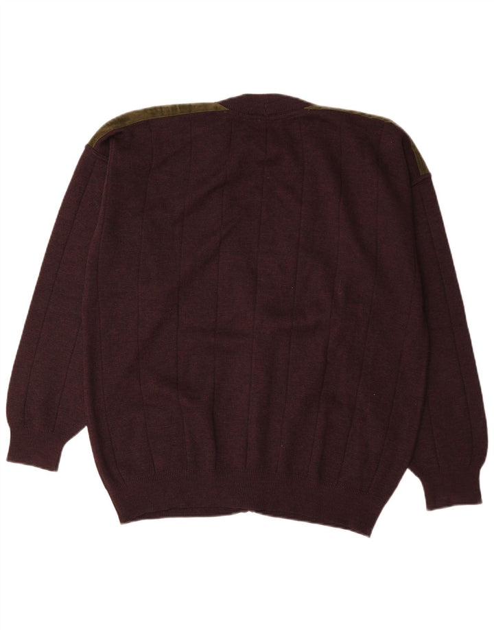 Maglione Cardigan Uomo Il Granchio XL Marrone Lana