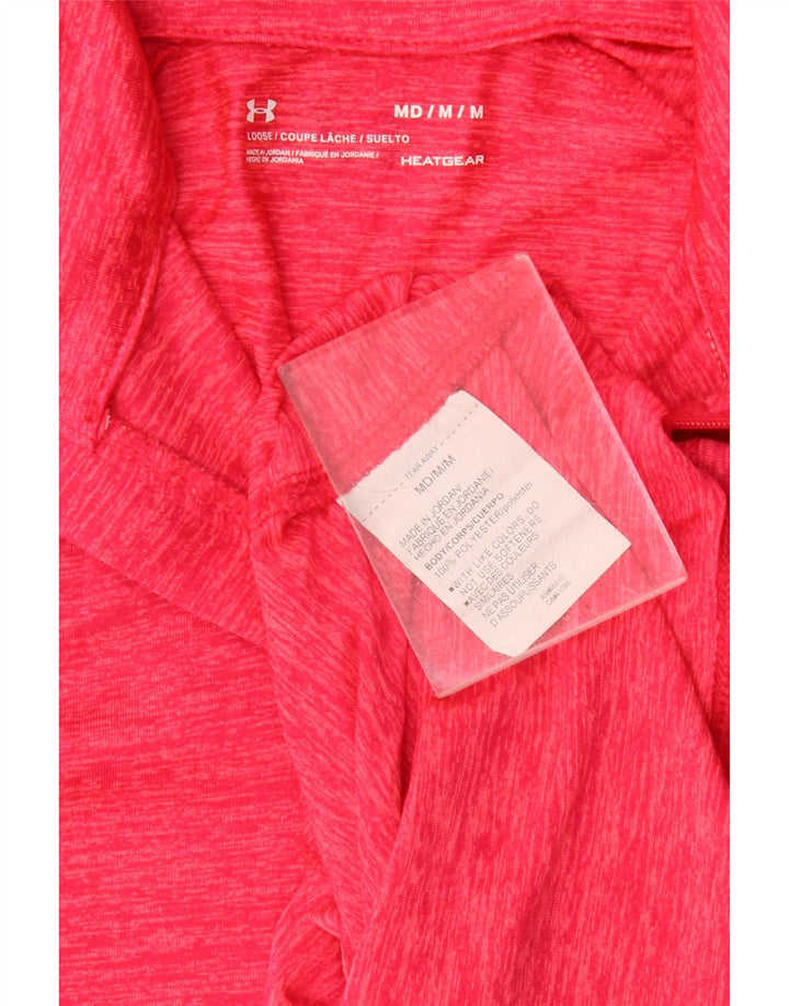Maglia da tuta da donna UNDER ARMOUR Heat Gear Pullover UK 12 Rosa medio