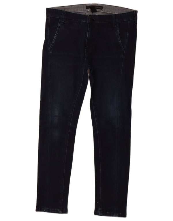 Jeans slim da donna Calvin Klein Slouchy Crop W26 L25 Blu Navy