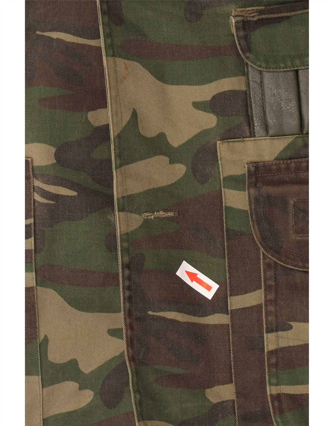 ESSE EMME Gilet da uomo IT 50 Large Verde Camouflage Poliestere