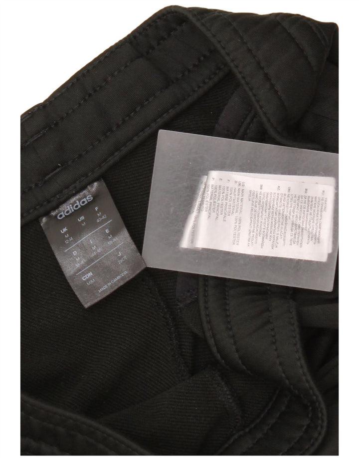 Pantaloni da tuta da donna Adidas Joggers UK 14 Medium Nero Poliestere