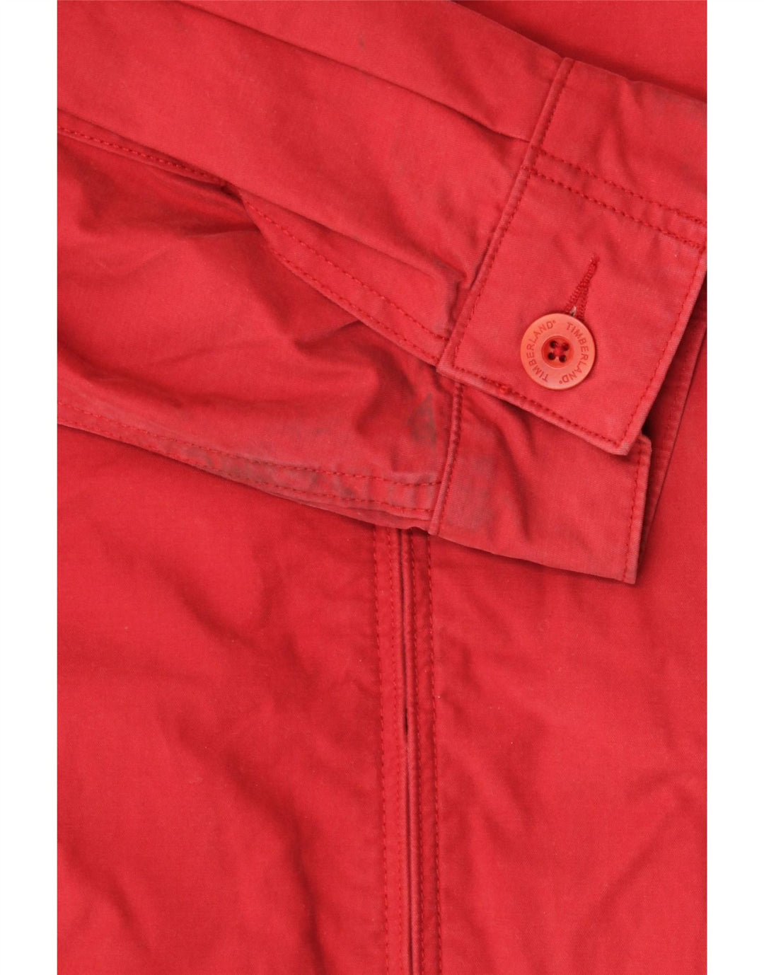 Giacca bomber da uomo Timberland UK 42 XL cotone rosso