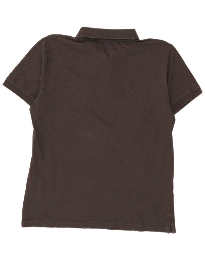 Polo da uomo ALPHA INDUSTRIES XL in cotone grigio
