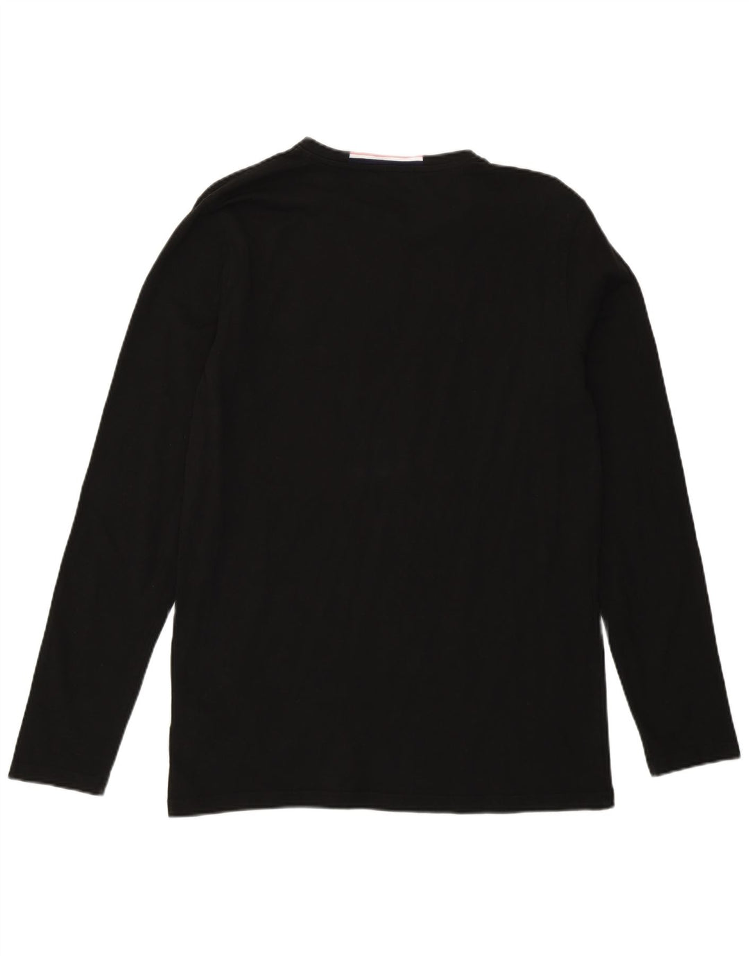 Polo Assn. Top da uomo a manica lunga grande in cotone nero