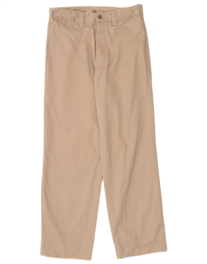 Pantaloni chino dritti da uomo Dockers W30 L28 Beige