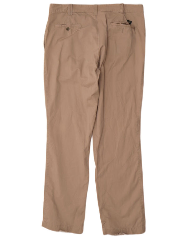 DOCKERS Pantaloni chino dritti kaki da uomo W38 L34 Beige