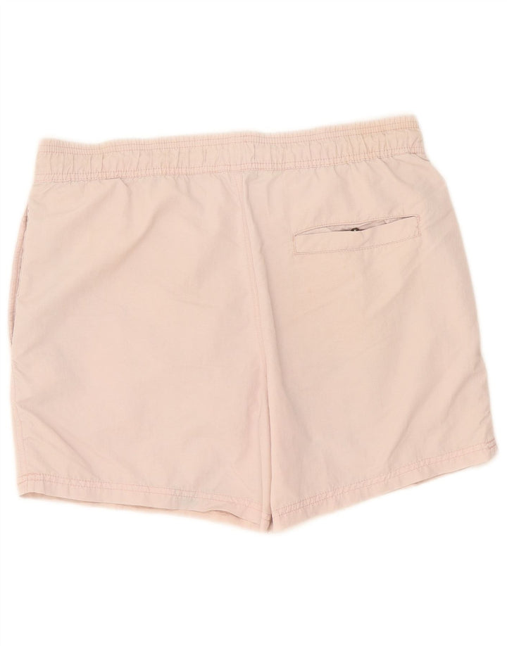 Pantaloncini da bagno da uomo Reiss in nylon rosa medio