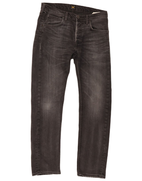Lee Mens Daren Straight Jeans W31 L30 Grey Cotton