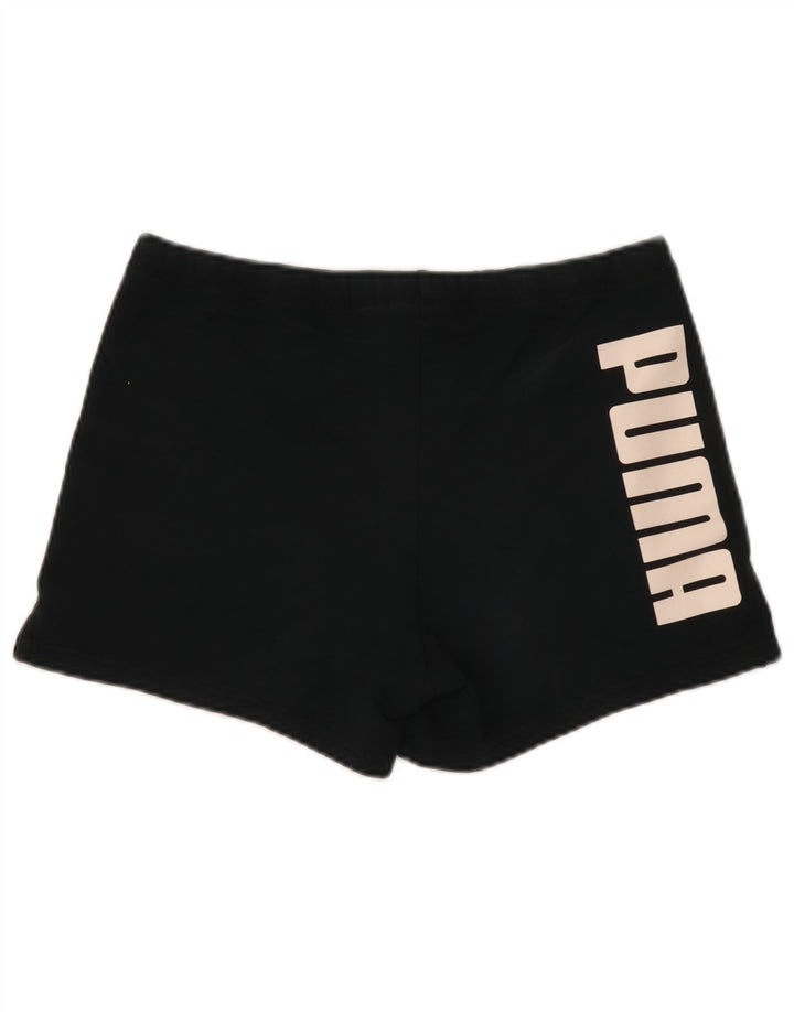 Pantaloncini sportivi grafici da donna Puma UK 8 piccoli neri