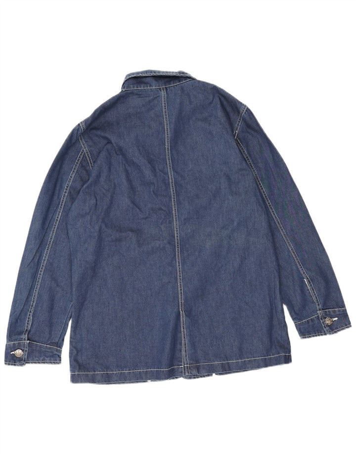 Giacca di jeans vintage da uomo UK 44 2XL Blu