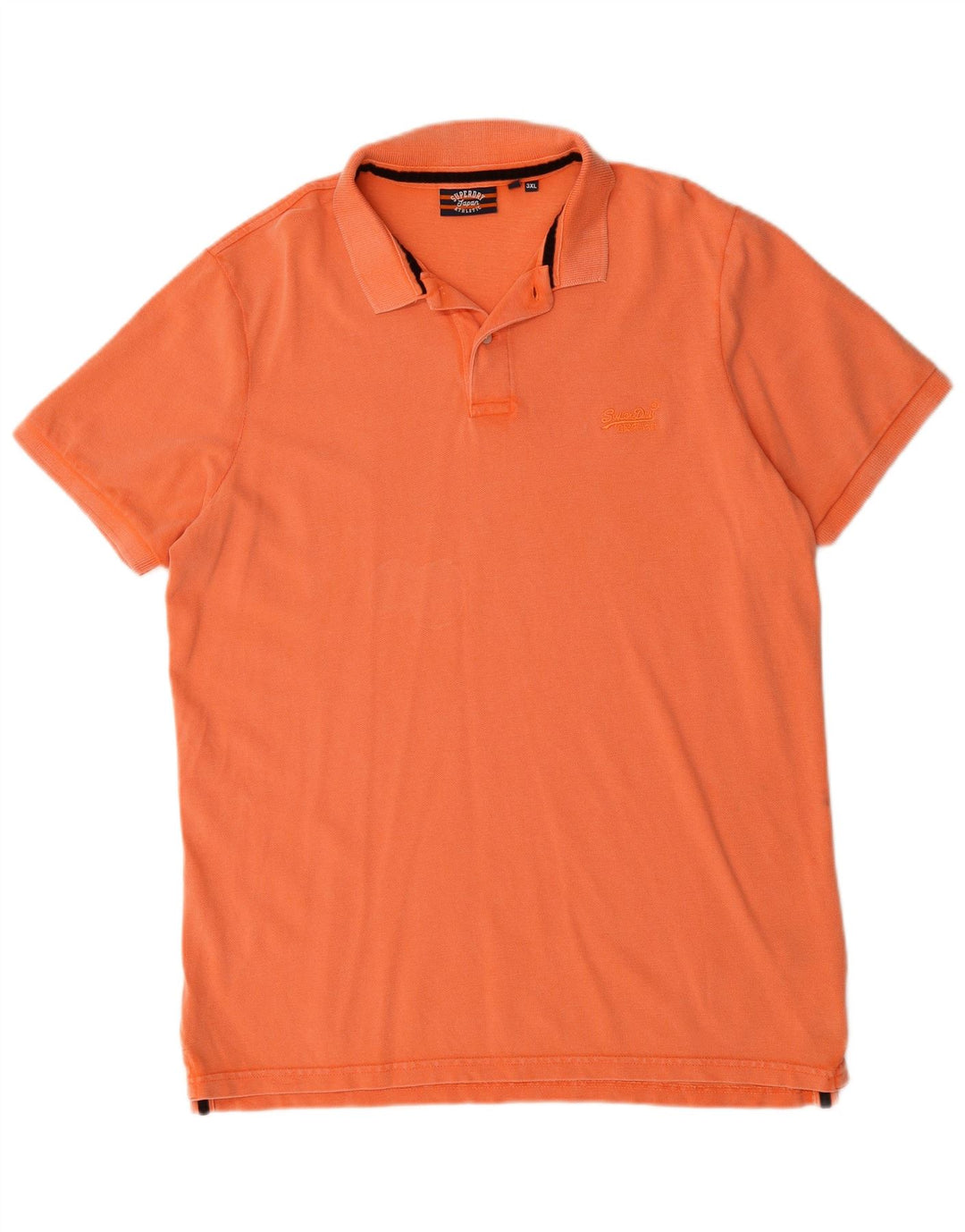 Polo da uomo Superdry 3XL in cotone arancione