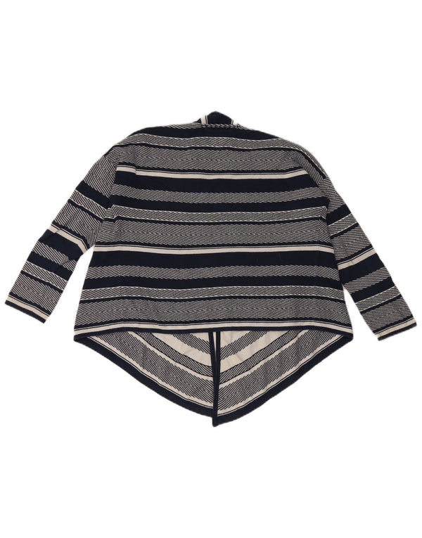 Maglione cardigan aperto per ragazze Tommy Hilfiger 9-10 anni blu navy geometrico