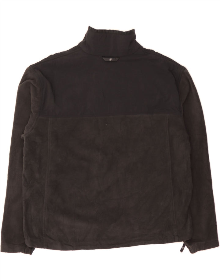 COLUMBIA Mens Fleece Jacket UK 42 XL Black Colourblock Polyester Vintage Columbia and Second-Hand Columbia from Messina Hembry 