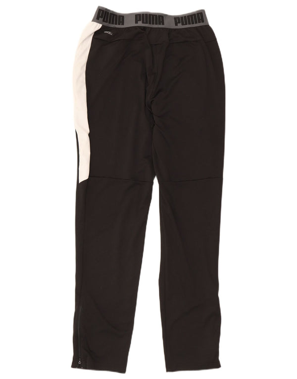 Pantaloni da tuta da uomo Puma Medium Black Colourblock in poliestere