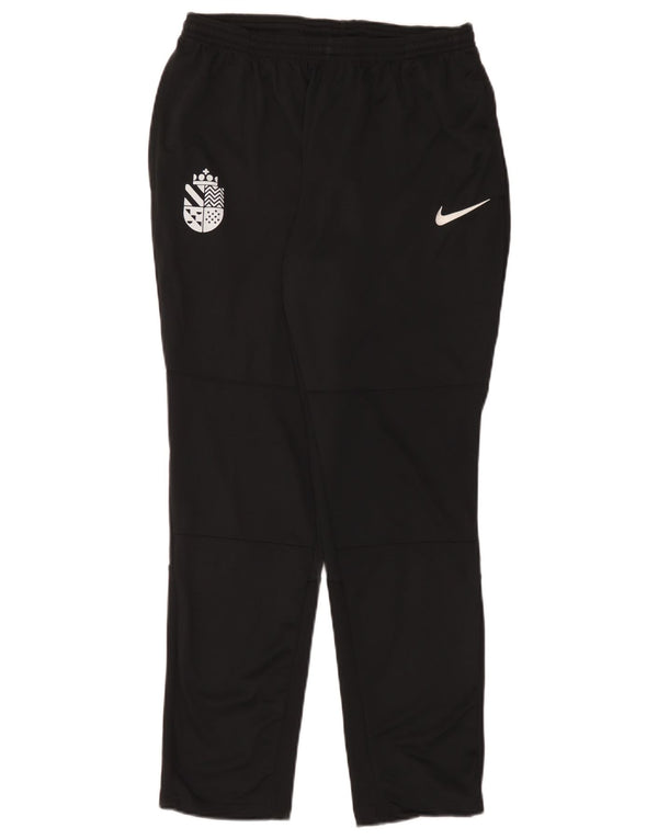 Pantaloni da tuta Nike Dri Fit da uomo, grandi, in poliestere nero