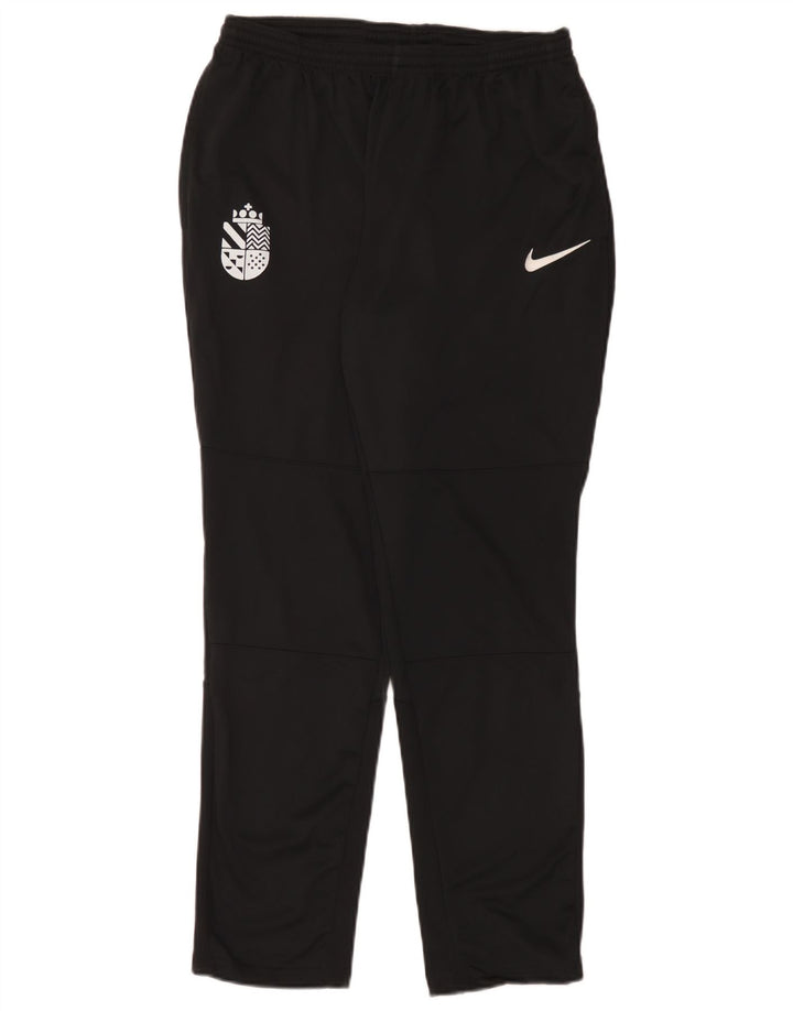 Pantaloni da tuta Nike Dri Fit da uomo, grandi, in poliestere nero