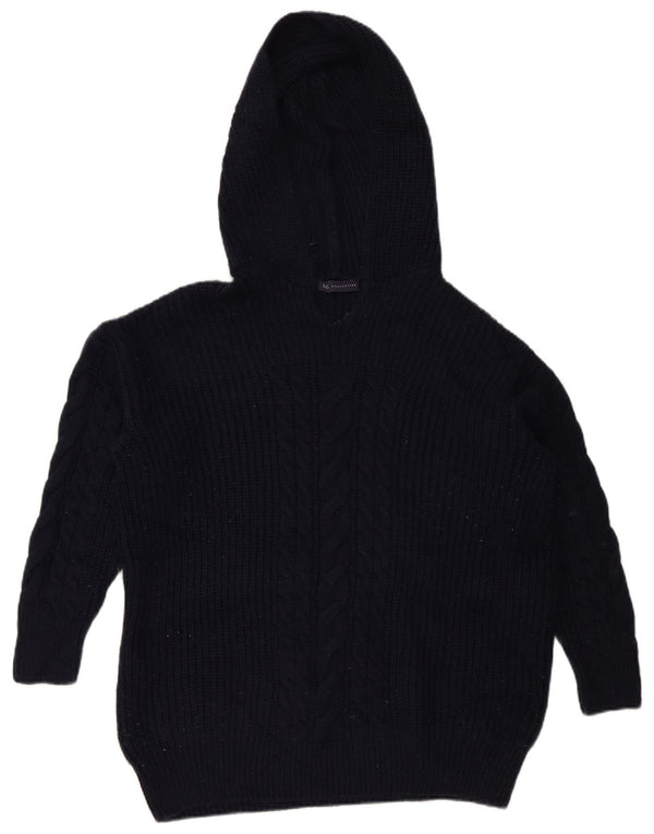 Maglione oversize da donna Marks & Spencer UK 14 blu navy medio