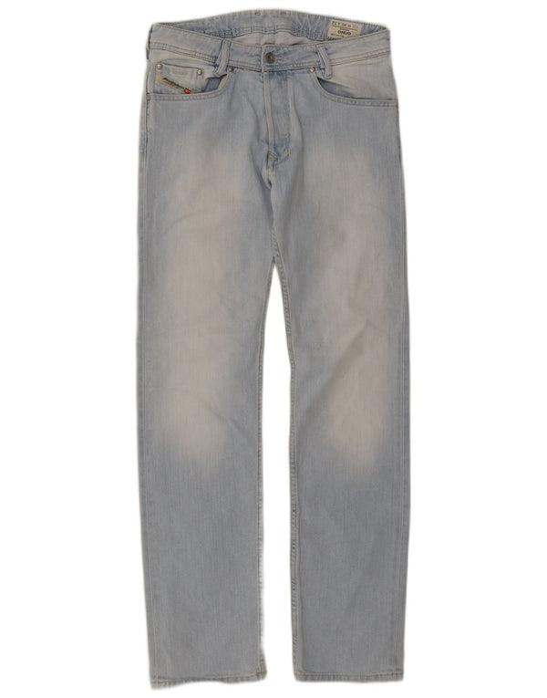 Jeans dritti da uomo Diesel Onijo W30 L32 in cotone blu