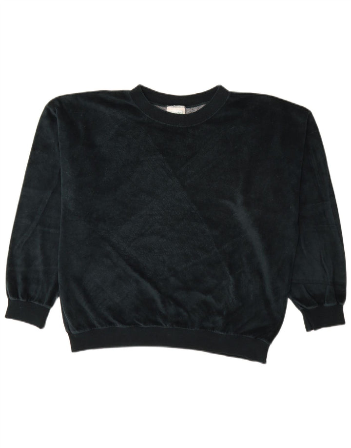 CANDA Felpa oversize da donna Maglione UK 10 Piccolo cotone verde