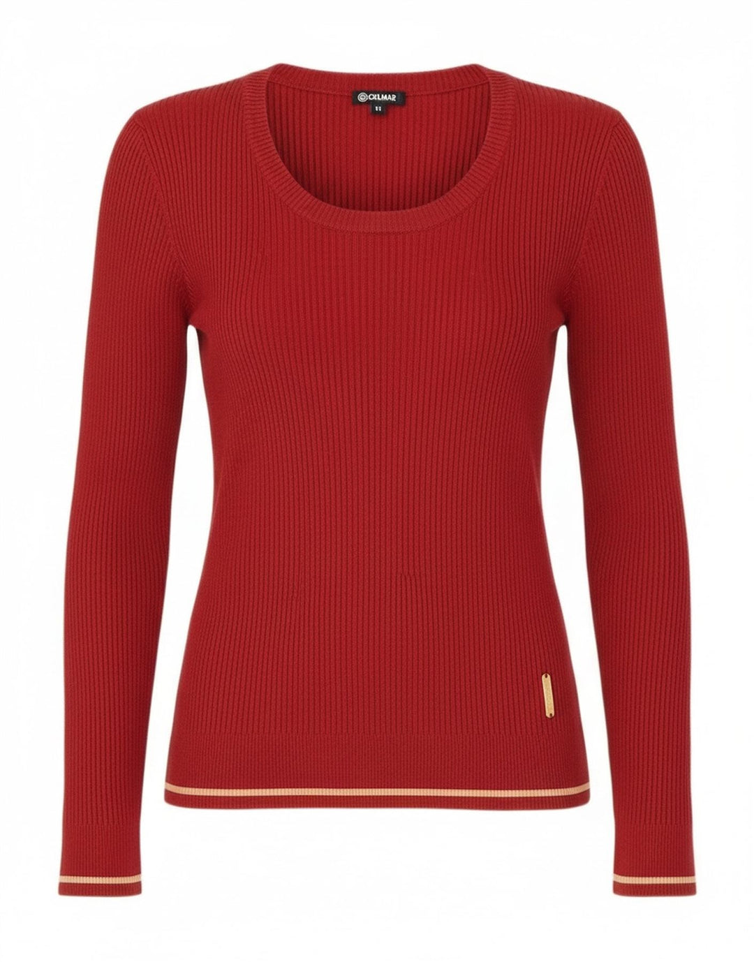 Maglione maglione con scollo a barca da donna Colmar UK 12 rosso medio