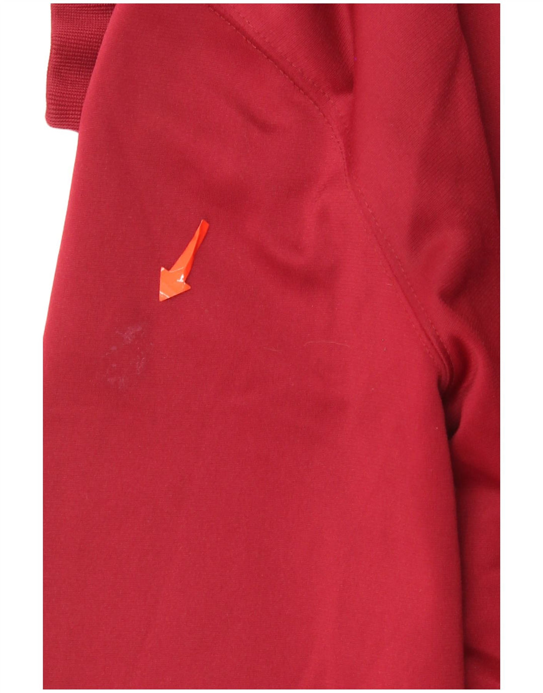 Maglione con cappuccio e zip da donna Carhartt UK 16 Large Rosso Poliestere