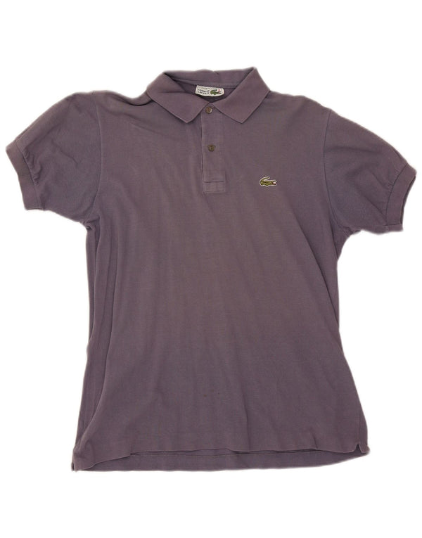 Polo da uomo Lacoste taglia 4 cotone viola medio