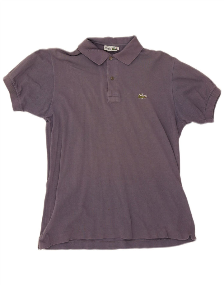 Polo da uomo Lacoste taglia 4 cotone viola medio
