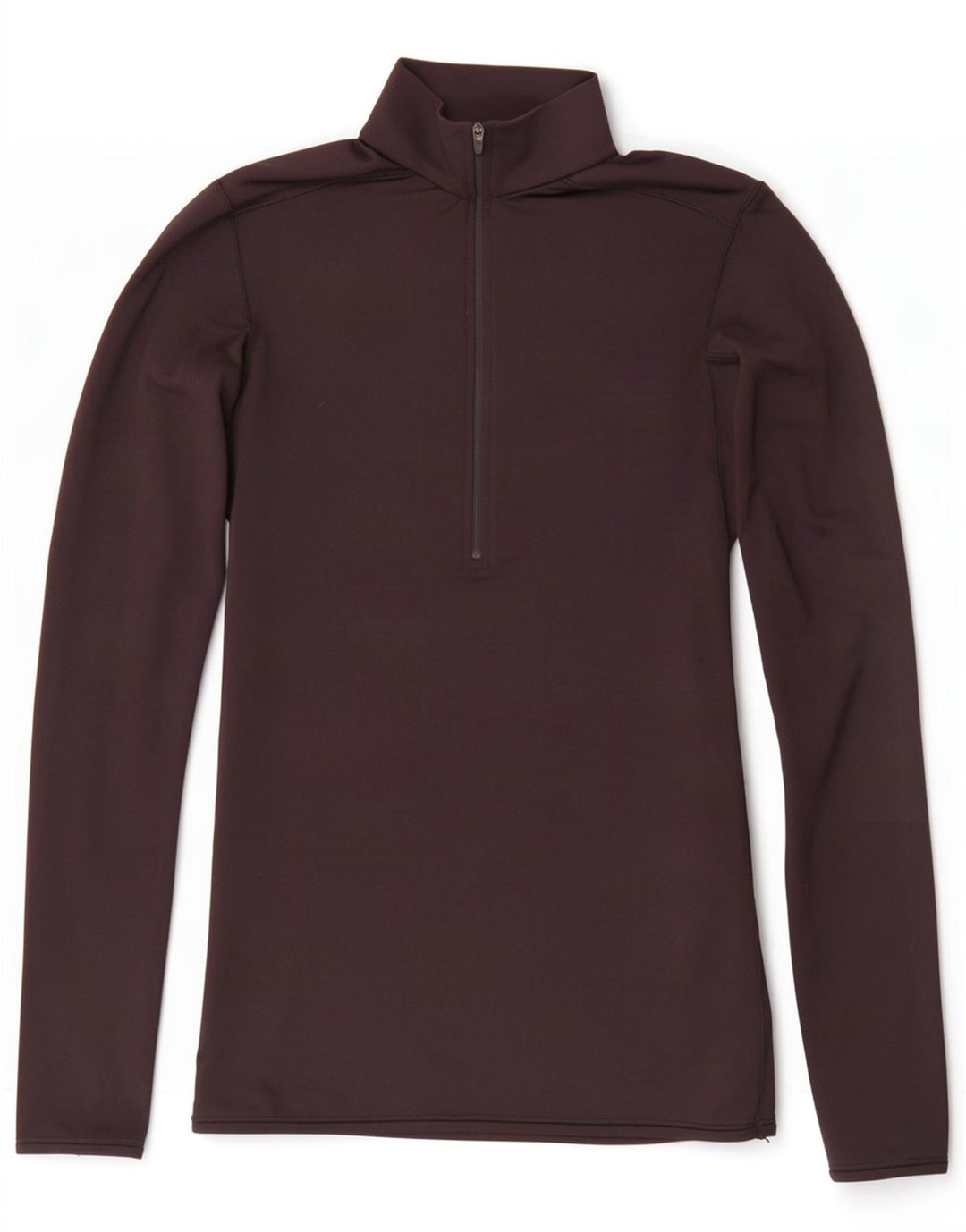 Top da tuta da donna Zara con collo e zip, taglia UK 10, piccola, in poliestere nero