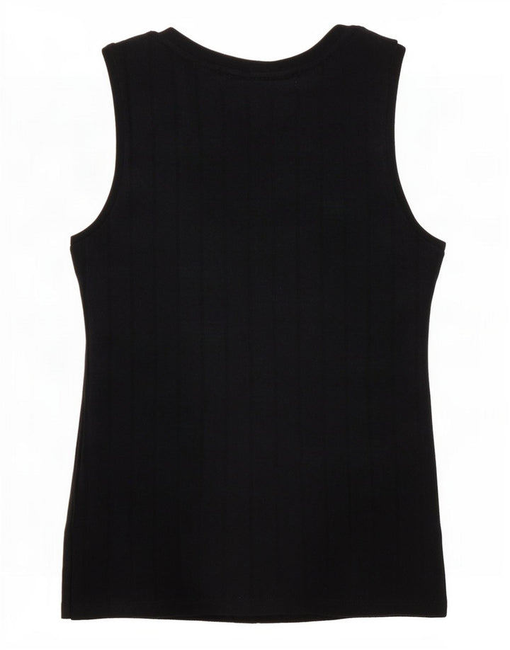 Canotta da donna Marks & Spencer UK 12 poliestere blu navy medio