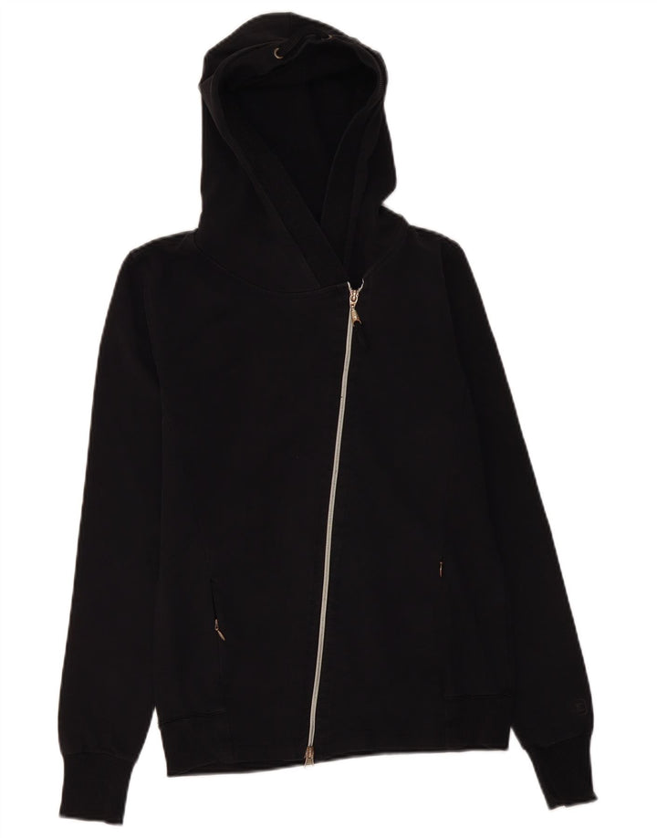 Maglione con cappuccio e zip da donna CHAMPION UK 12 medio nero