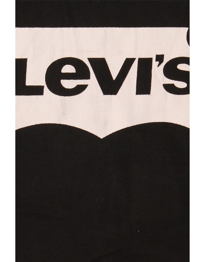 T-shirt grafica per ragazzi Levi's 15-16 anni nera
