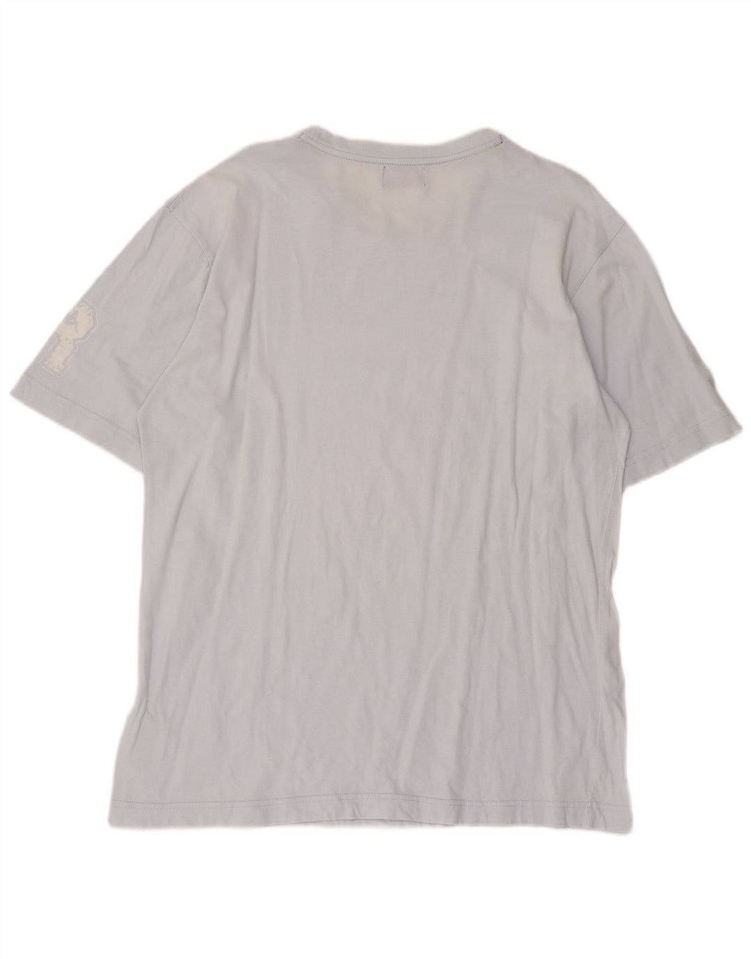 T-shirt uomo Kappa Top Large in cotone a righe blu