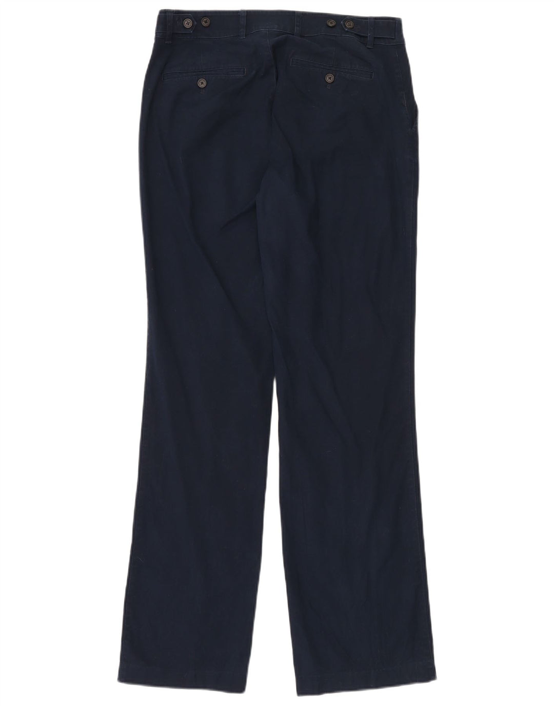 RALPH LAUREN Pantaloni chino dritti da uomo US 6 Medium W32 L34 Blu Navy