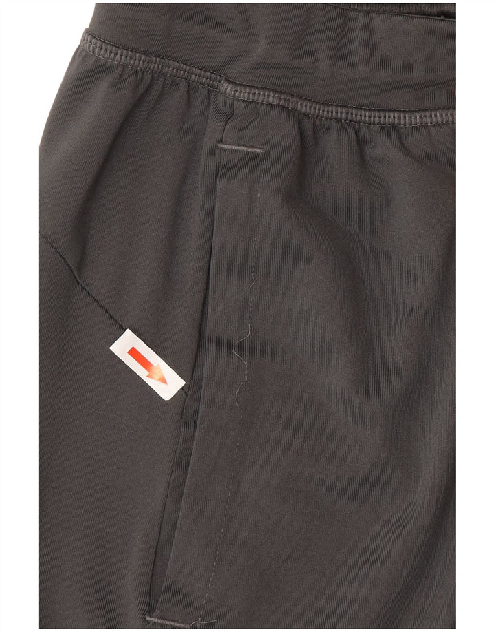Pantaloncini sportivi grafici da uomo Adidas piccoli in poliestere grigio