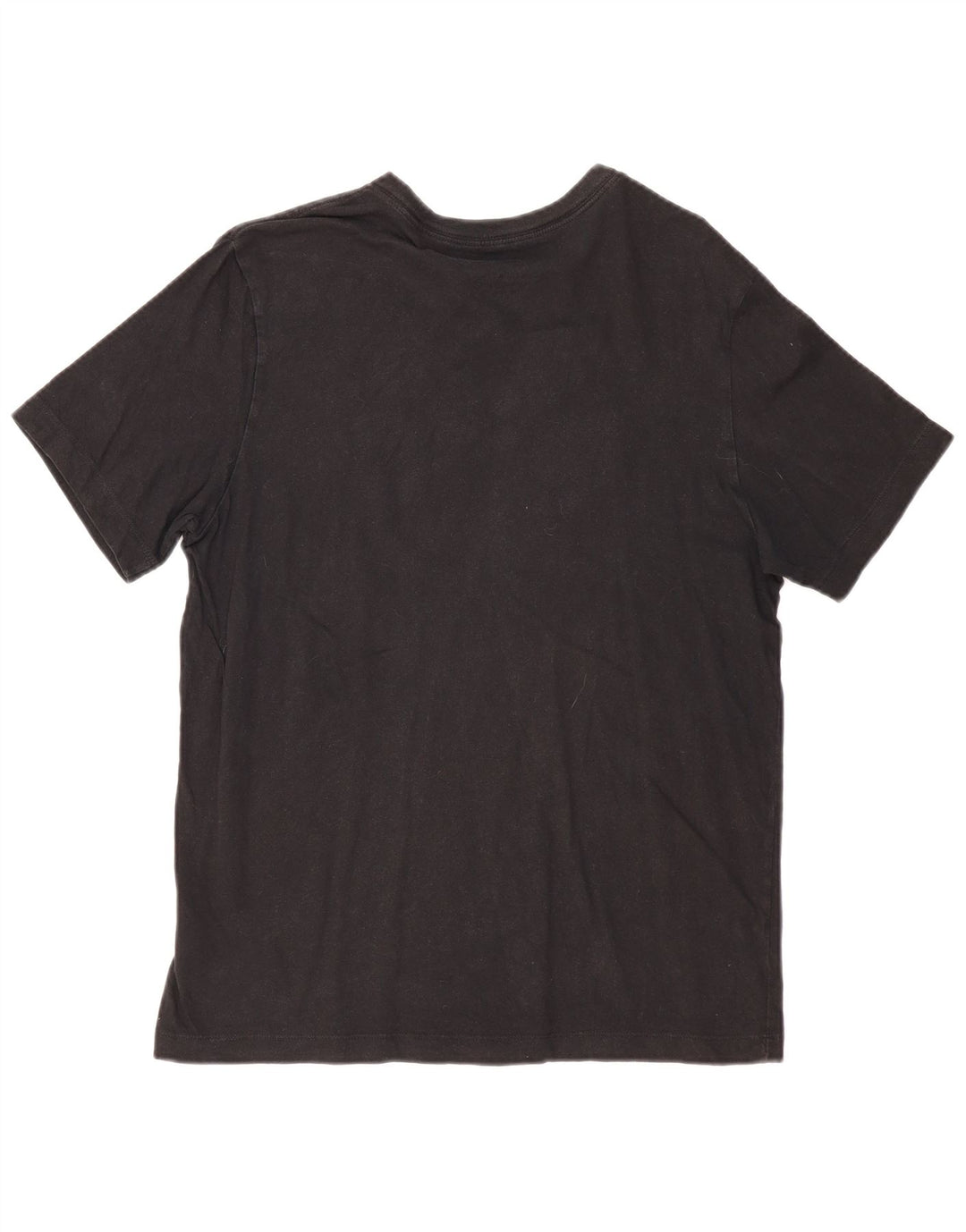 T-shirt grafica da uomo NIKE Top in cotone nero medio