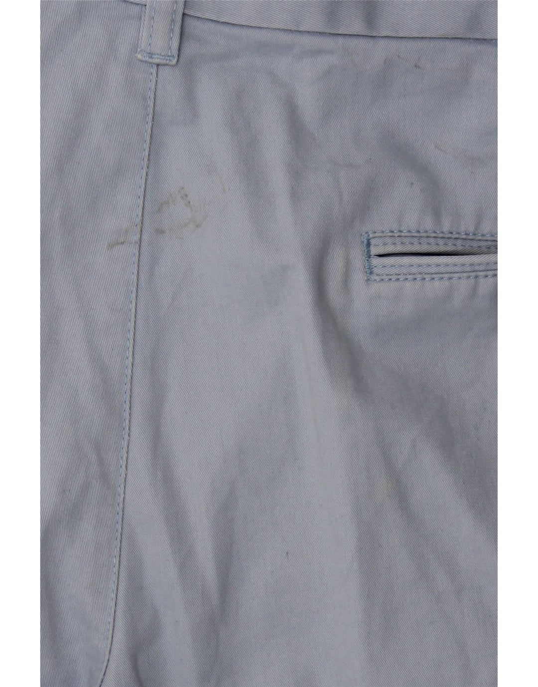 MARKS & SPENCER Pantaloncini chino da uomo blu Harbour W36 grande cotone blu
