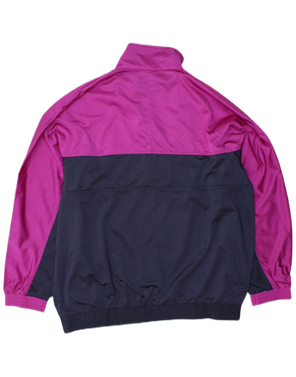 Giacca da tuta da uomo BRUGI XL in poliestere color block blu navy