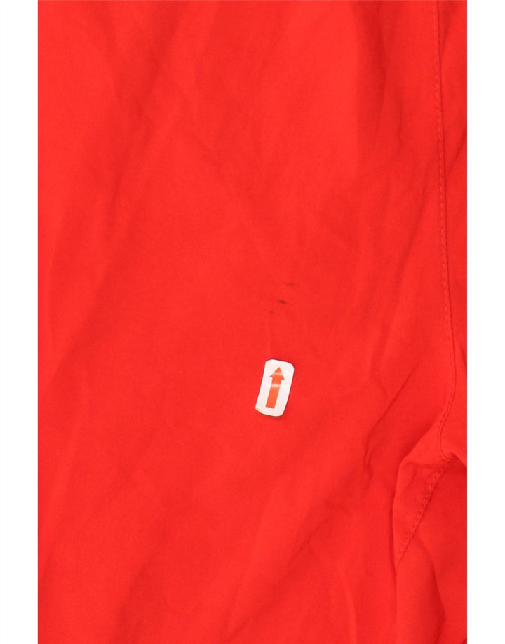 Pantaloncini sportivi da uomo PUMA Large in poliestere color block rosso