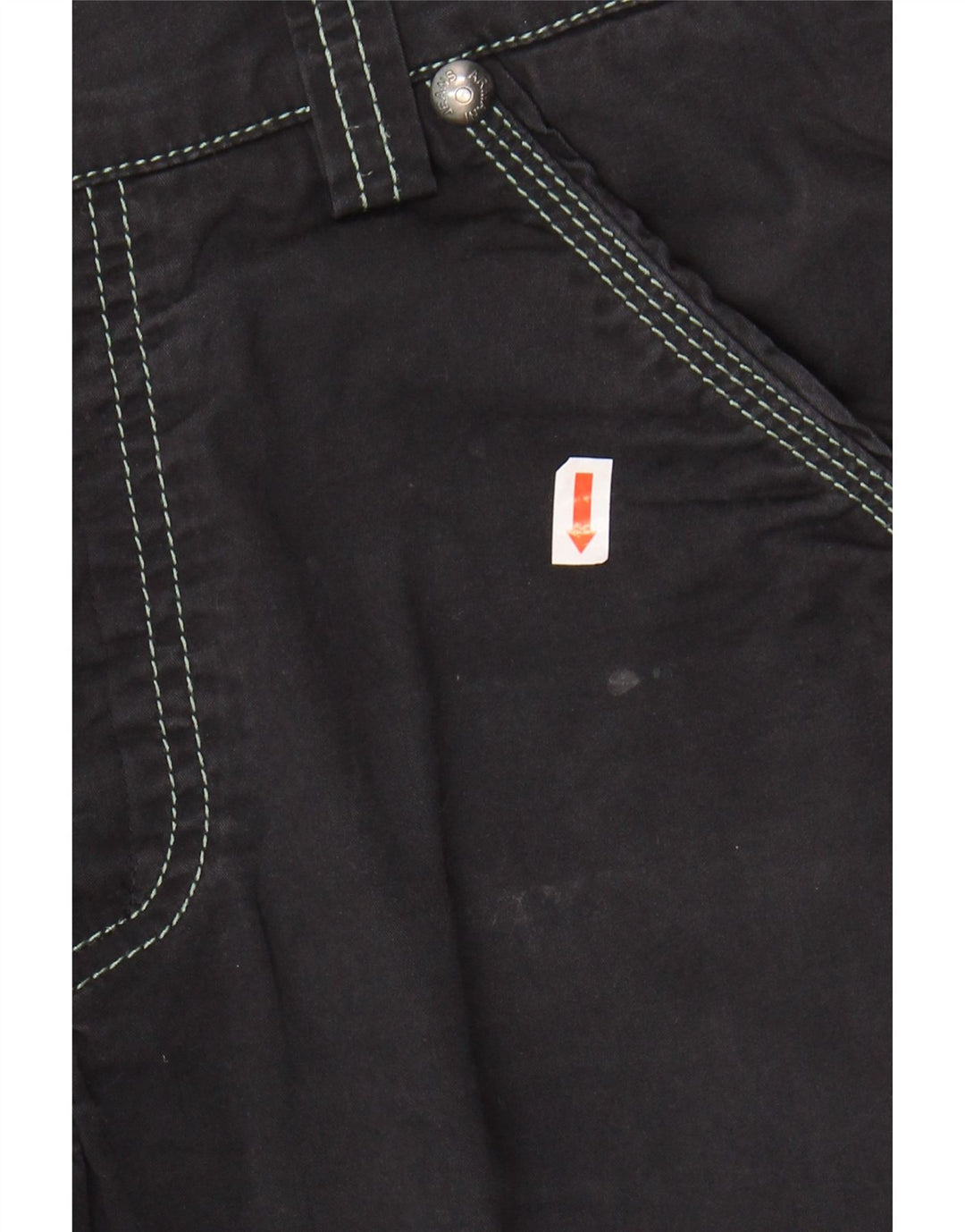 ARMANI Mens Slim Chino Trousers W30 L28 Navy Blue
