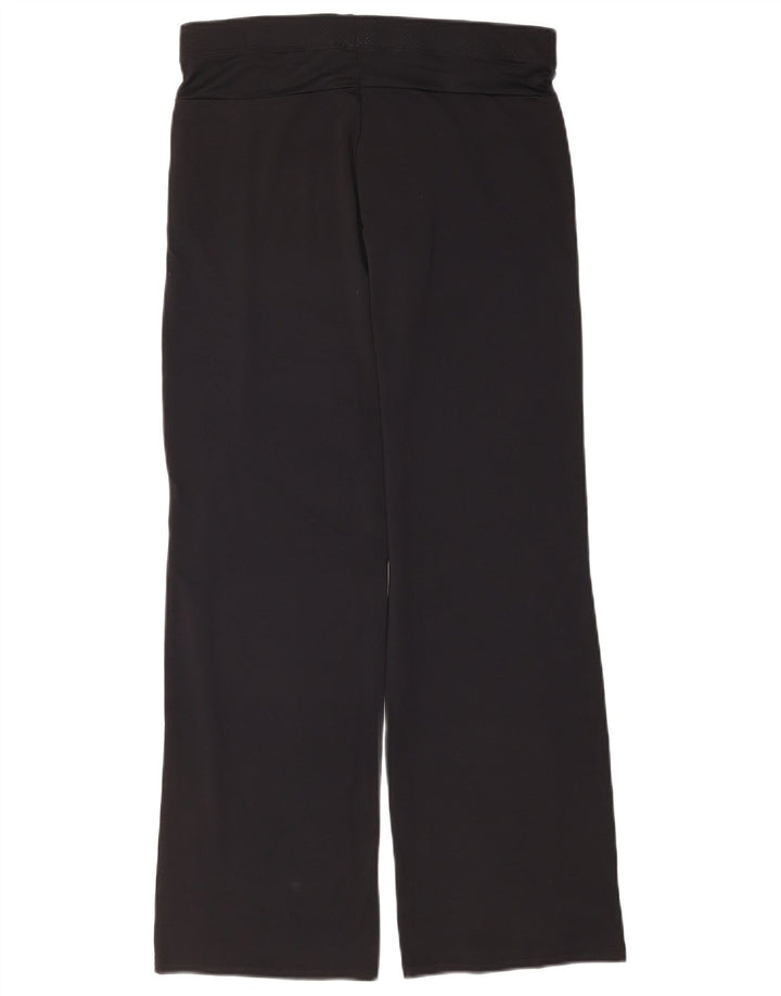 Pantaloni da tuta da donna Marks & Spencer UK 12 poliestere nero medio