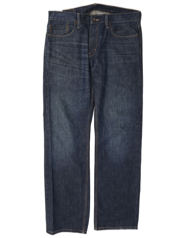 Levi's Uomo 514 Jeans dritti W34 L32 Cotone blu navy