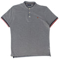 Polo da uomo Jack & Jones grande in cotone blu navy