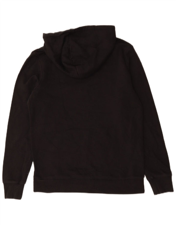 Jack & Jones Felpa con cappuccio grafica da uomo in cotone nero medio