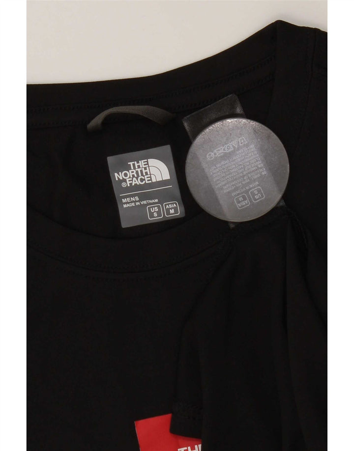 T-shirt grafica da uomo The North Face Top piccola in poliestere nero