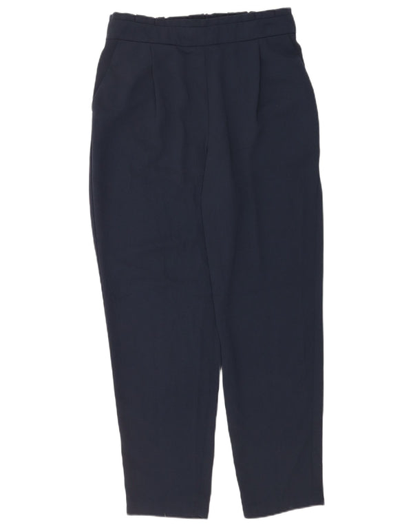 Pantaloni casual affusolati da donna M&Co UK 14 Medium W28 L28 Blu navy