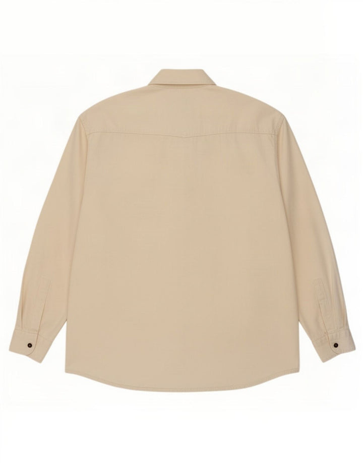 Camicia in denim da uomo Prince XL Beige