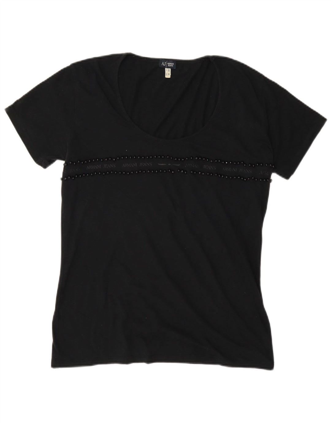 T-shirt da donna Armani Jeans Top EU 46 XL Nera