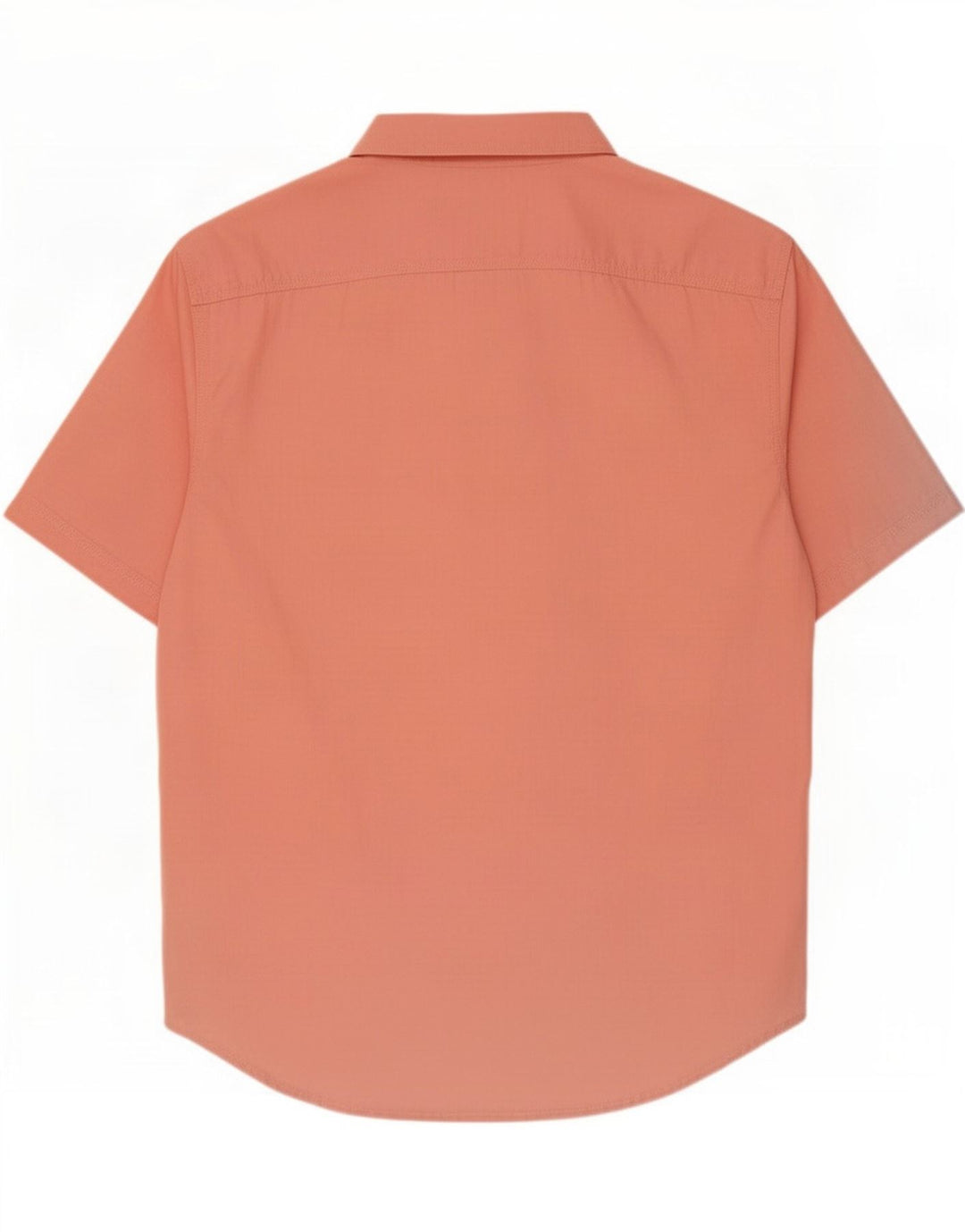 Camicia da uomo a maniche corte vestibilità regolare Dockers in cotone arancione medio
