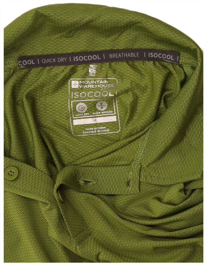 Polo da uomo Mountain Warehouse verde medio